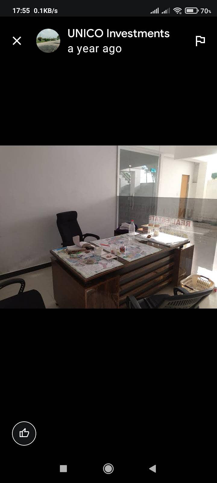 Executive office table 3