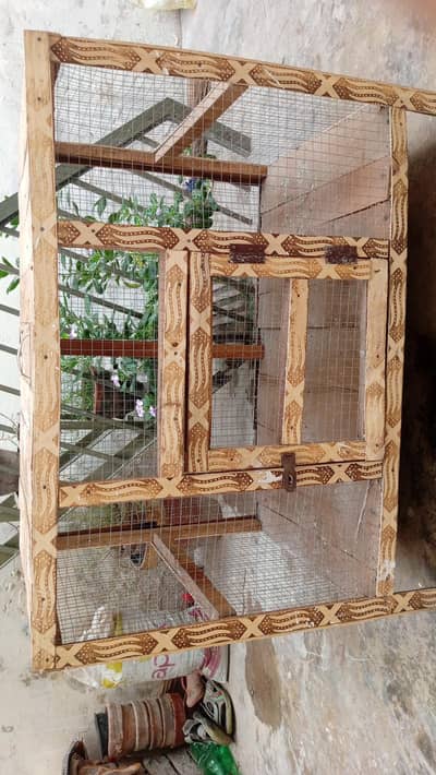 Wood Cage