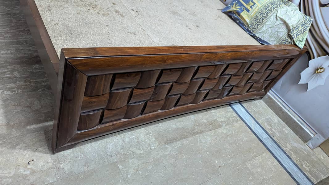 Bed and dressing solid wood 1