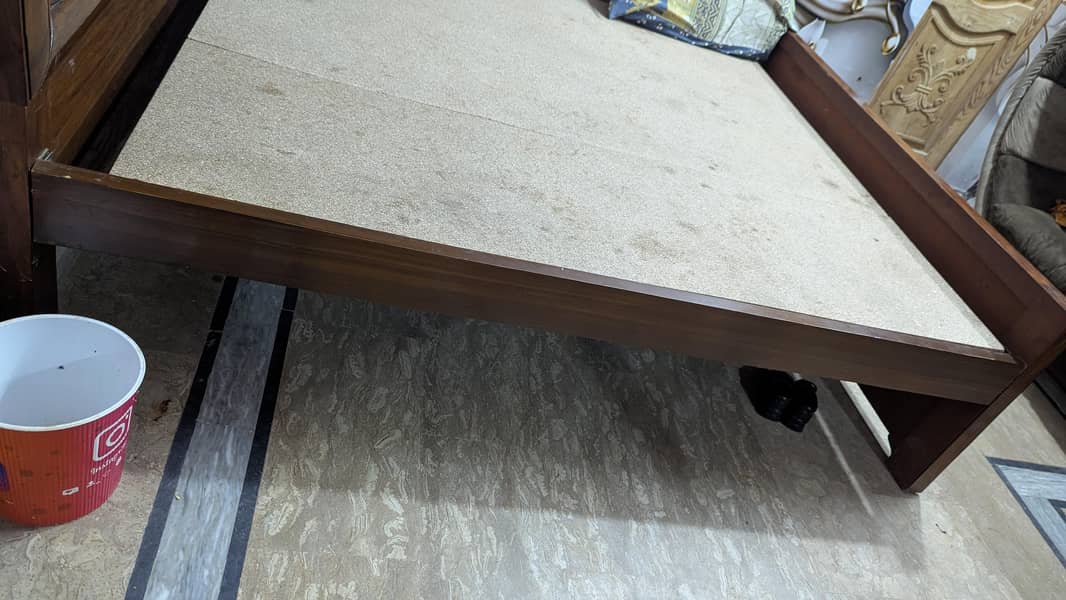 Bed and dressing solid wood 2