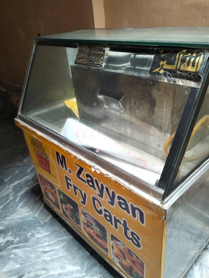 1 Adad FRIES plus samosa plus dahi bhalley counter for sale - Food ...