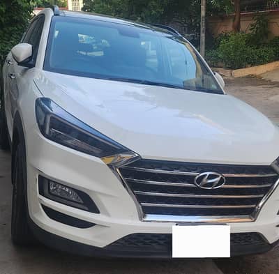 Hyundai tucson FWD 2021, WHITE. 34,500KM, Full original