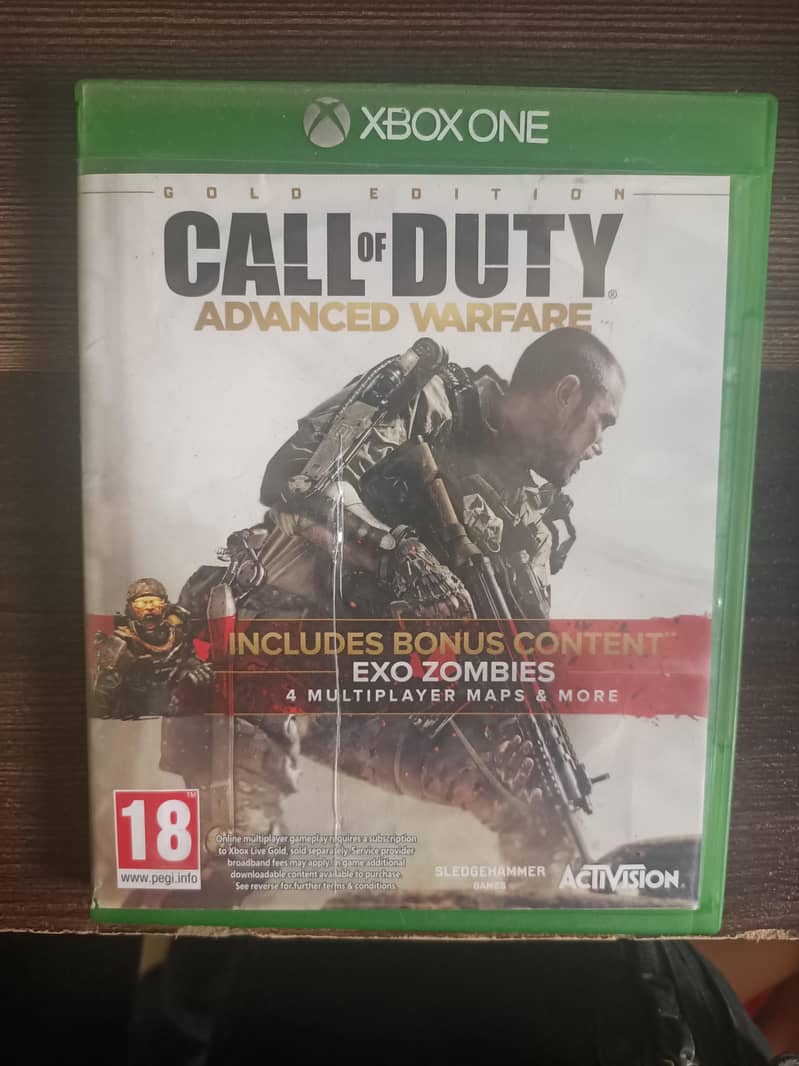 Xbox one games excellent condition 5