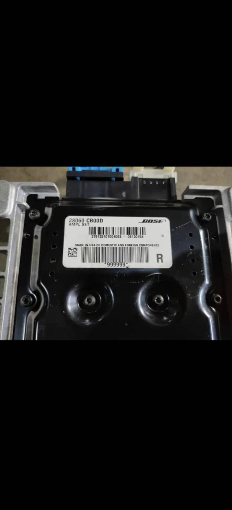 Bose Car audio system 8