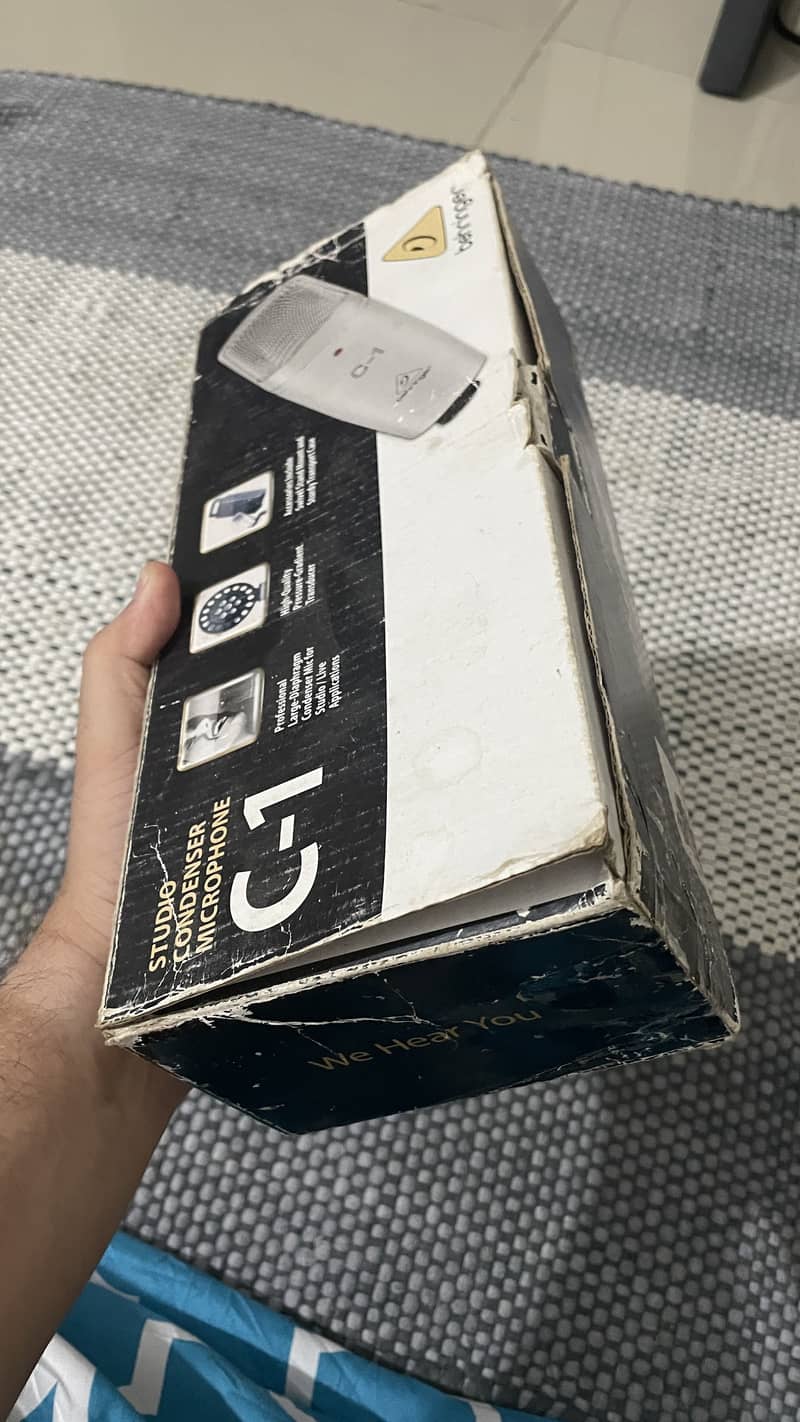 Behringer C-1 Condenser Microphone Box & Manual Included 4