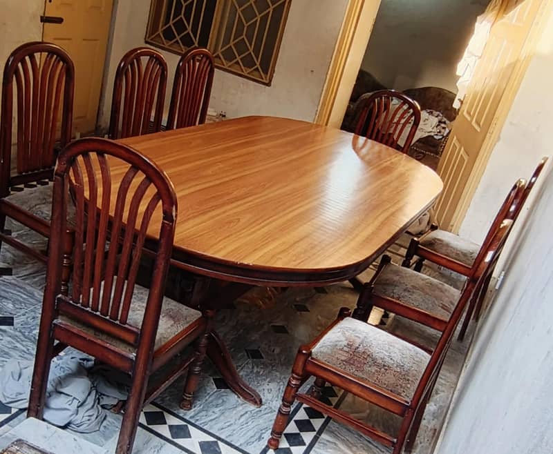 dining table with eight seats 1