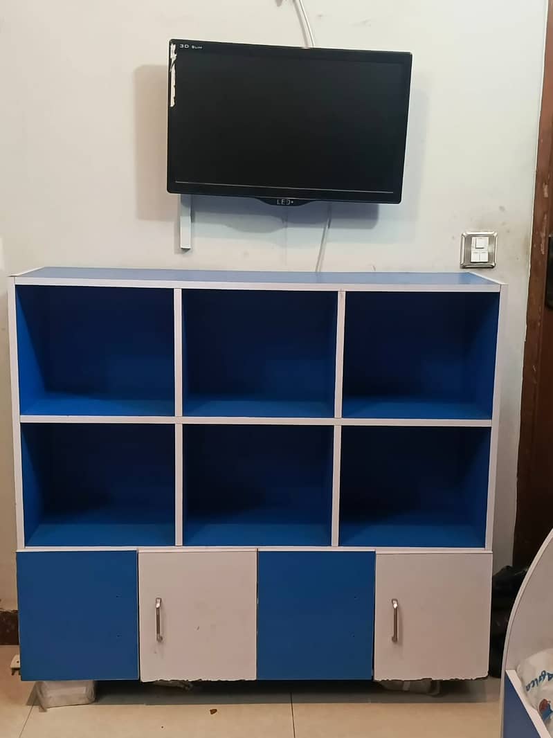 buck bed, study table and rack 6