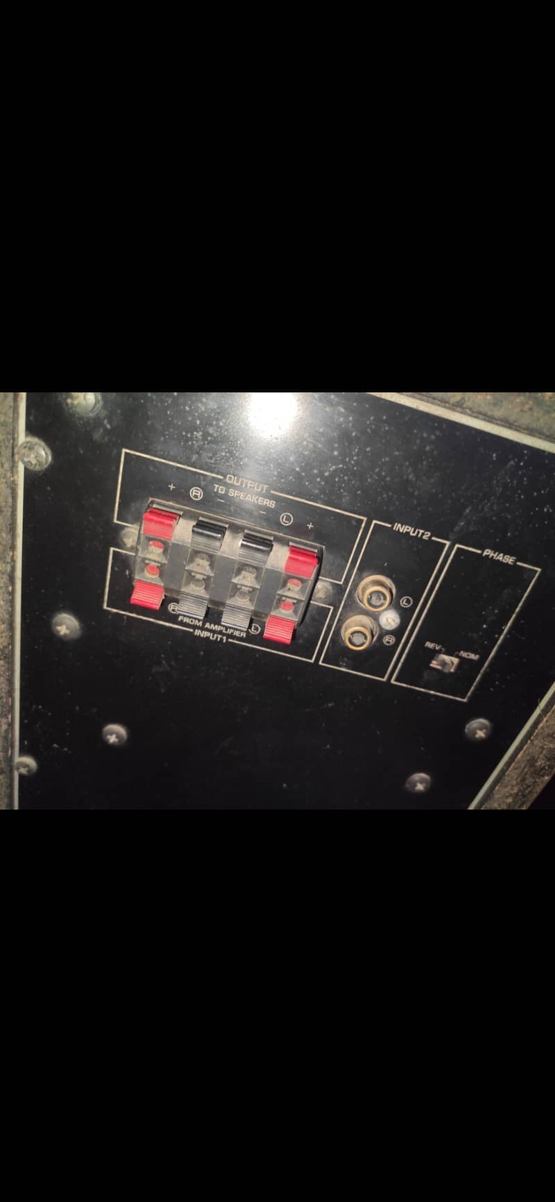 Yamaha woofer 3