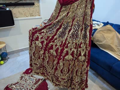Bridal lehnga for sale size medium small