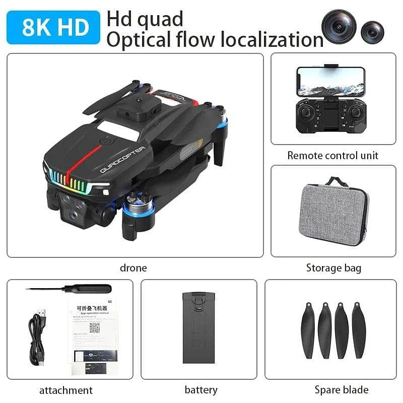 "J6 Pro Drone – HD Camera, Obstacle Avoidance & Intelligent Flight" 1