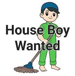 Full Time House Boy Needed