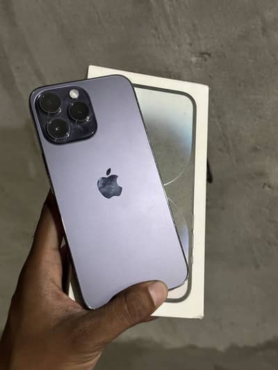 IPhone 14 Pro Max factory unlock 256gb with box