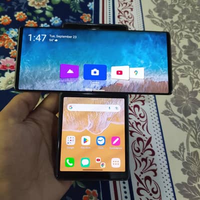 Lg wing dual screen mobile