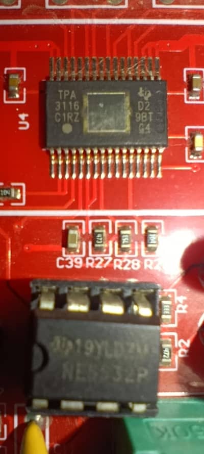 Class D amplifier TPA 3116 D2