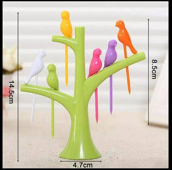 fruit fork set. Rendom colours