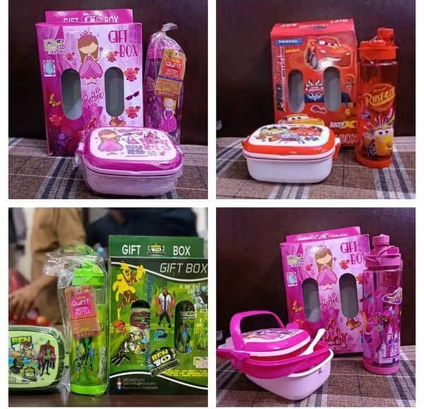 Portable Food Container with Spoon | Compact Lunch Box for School, Office, College & Picnic | Affordable & Leakproof Design