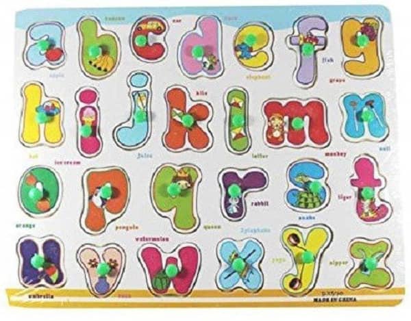 ABC Wooden Educational Slate for Kids