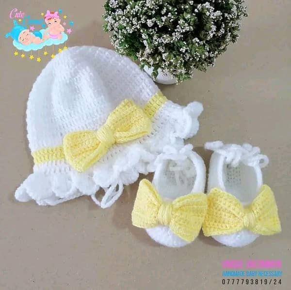 crochet handmade baby warm cap for kids