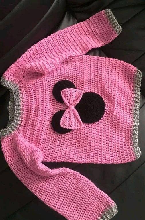 Handmade Crochet Dress Set