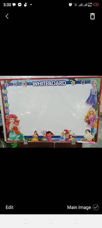 Large White Board and Black Board Combo