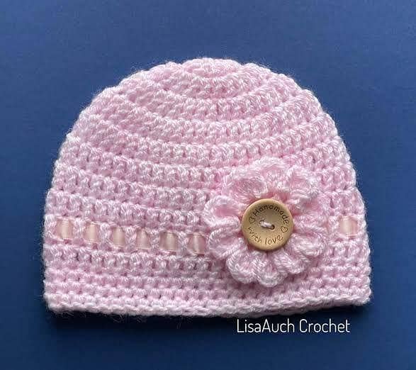 crochet handmade baby warm cap for kids