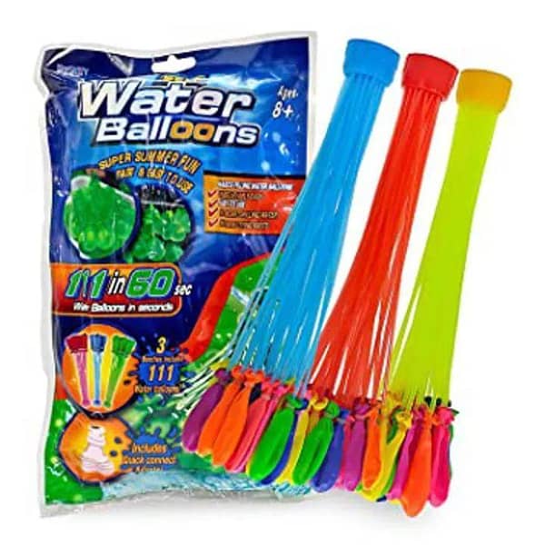 Happy Fill Water Balloons - 111 Balloons Ready in 60 Seconds