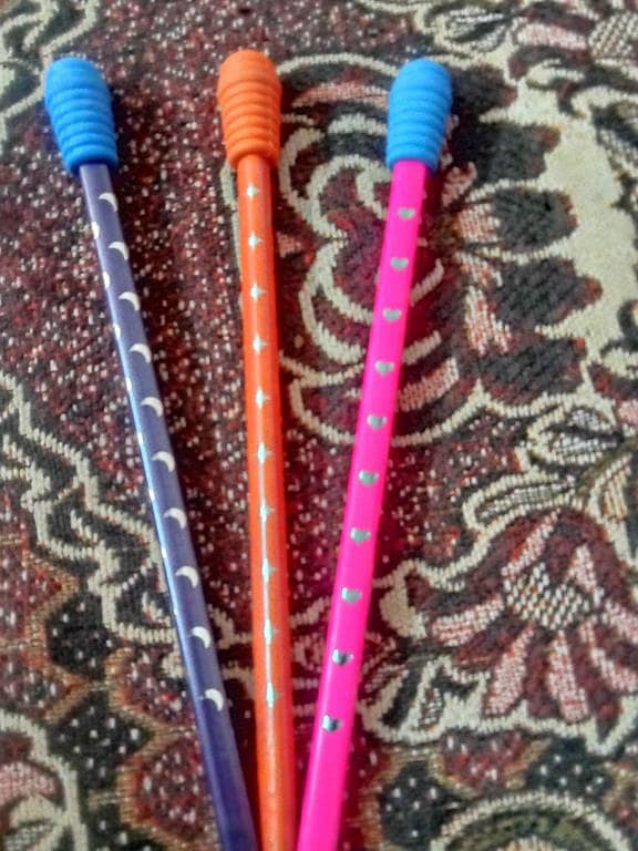 Children's Writing Pencils in Various Colors