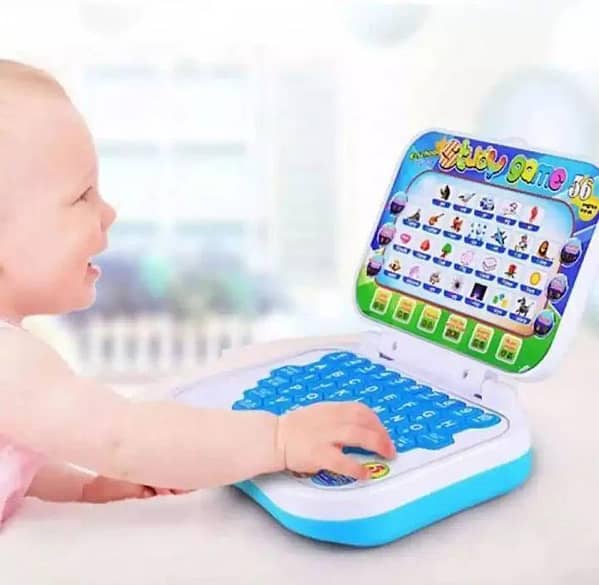 ABC Learning Mini Educational Laptop for Kids – Words, Numbers, Poems, and Songs