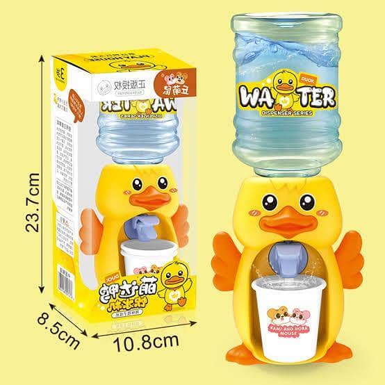 Mini Water Dispenser Toy Drinking Fountain Model Miniature Life Play Scene Model Children Educational Toys