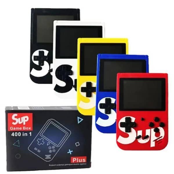 SUP 400 in 1 Games Retro Game Box Console Handheld Game PAD Gamebox