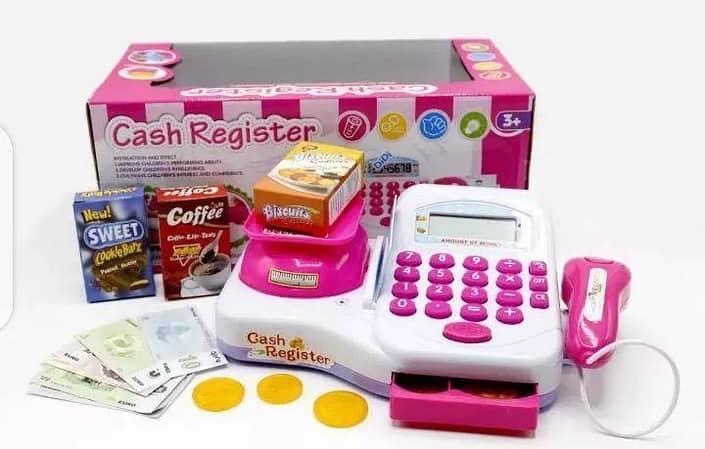 Cell-Operated Cash Register - Box Packed