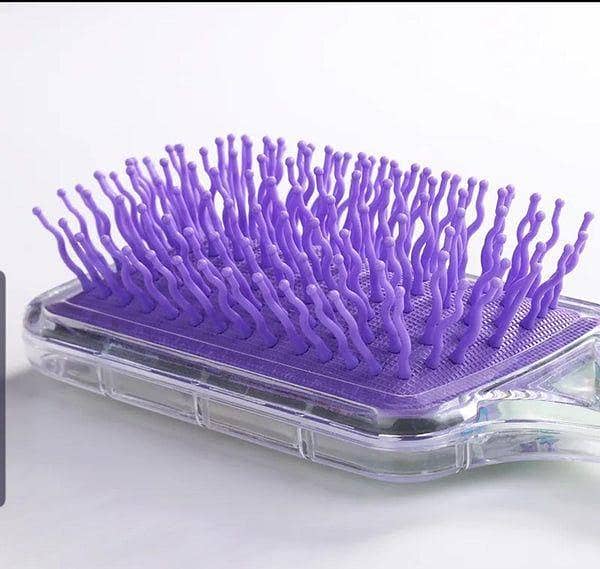 Cartoon-Themed Plastic Comb for Girls