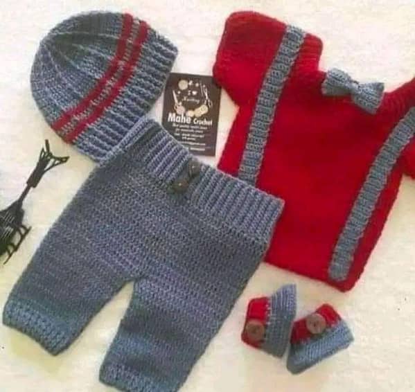Crochet Handmade sweater for babies