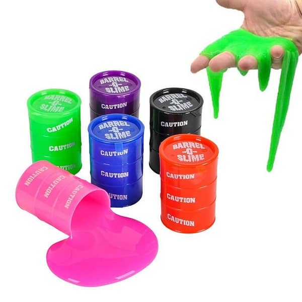 Set of 3 Slime Toys for Children