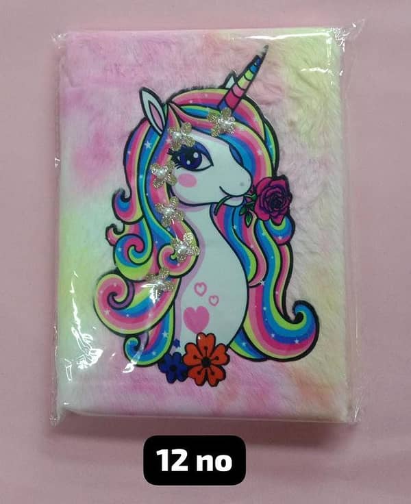 Unicorn A5 Soft Diary for Girls