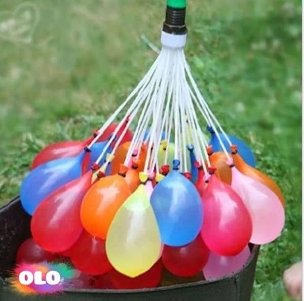 Bunch O Balloons Rapid-Filling Self-Sealing Neon Water Balloons for Summer Outdoor Fun