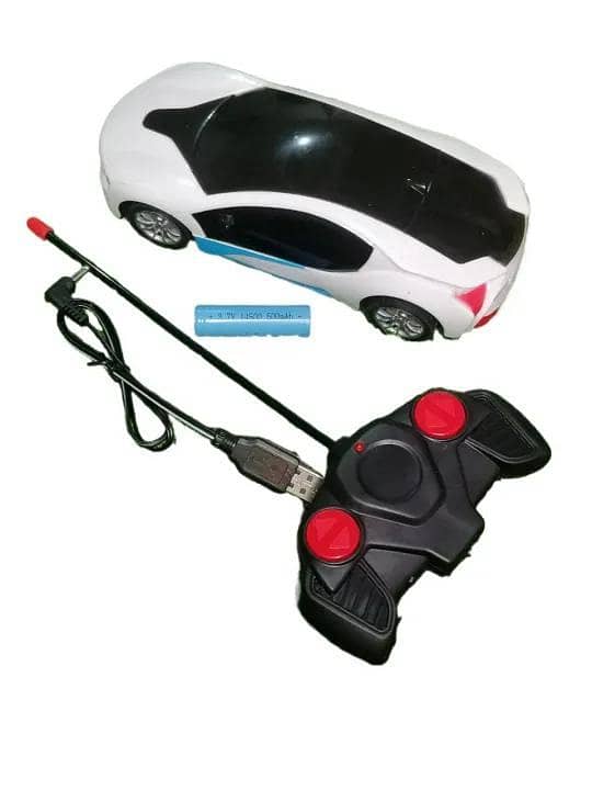 RECHARGEABLE 3D FAMOUS CAR FOR KIDS TOYS RAMOT CAR FOR KIDS BARTHDAY GIFT FOR KIDS TOYS REMOTE CONTROL Turn Left