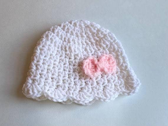 Handmade Crochet Warm Cap for Kids