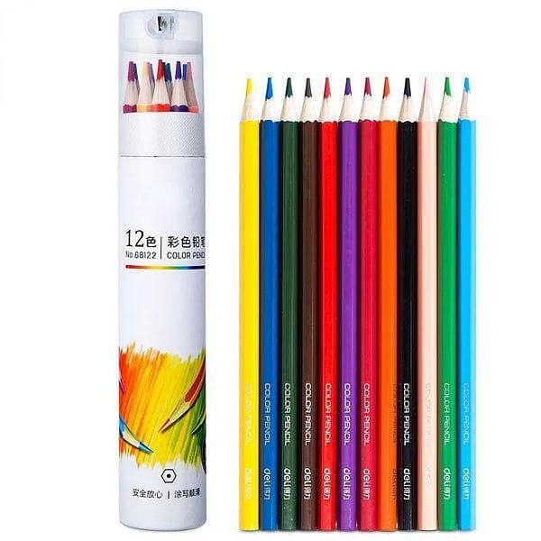 Set of 12 Colored Pencils