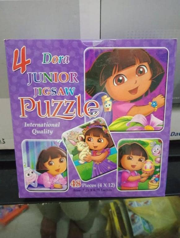 Dora 4-in-1 Puzzle Set for Kids