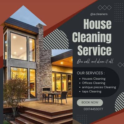 clean your old and new houses and offices.