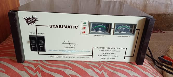 Stabimatic Servo Motor Stabilizer Imported 100% Genuine