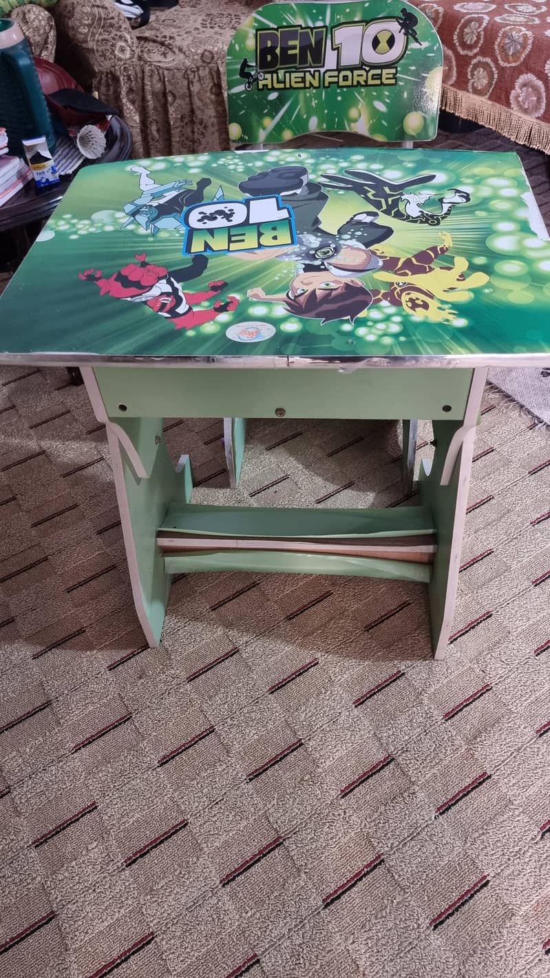 kid study table and chair 2