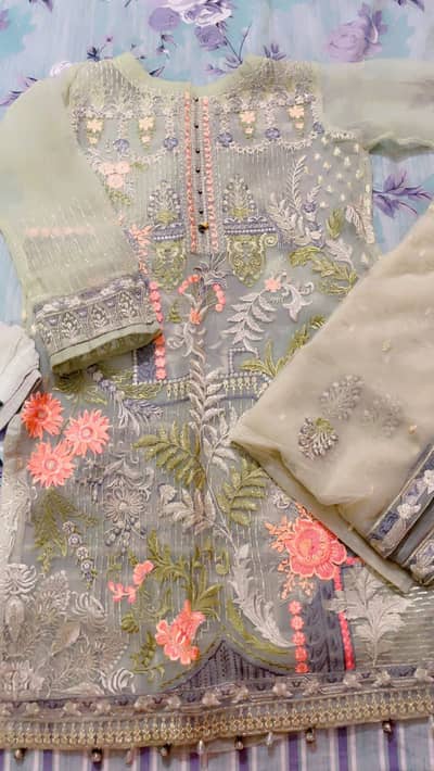 4 piece suit embrioded