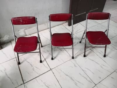 steel frame leather seats , strong & beautiful