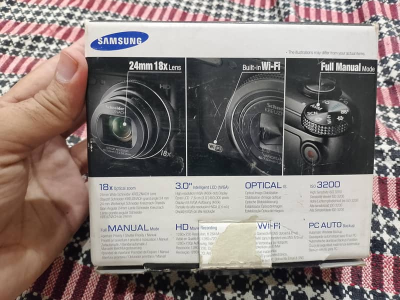 Sunsung camera  HD 18X zoom 2