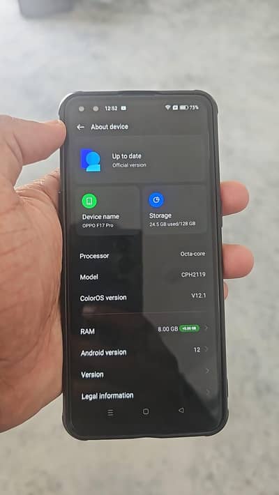 Oppo F17 pro 8+8/128 Exchange Available