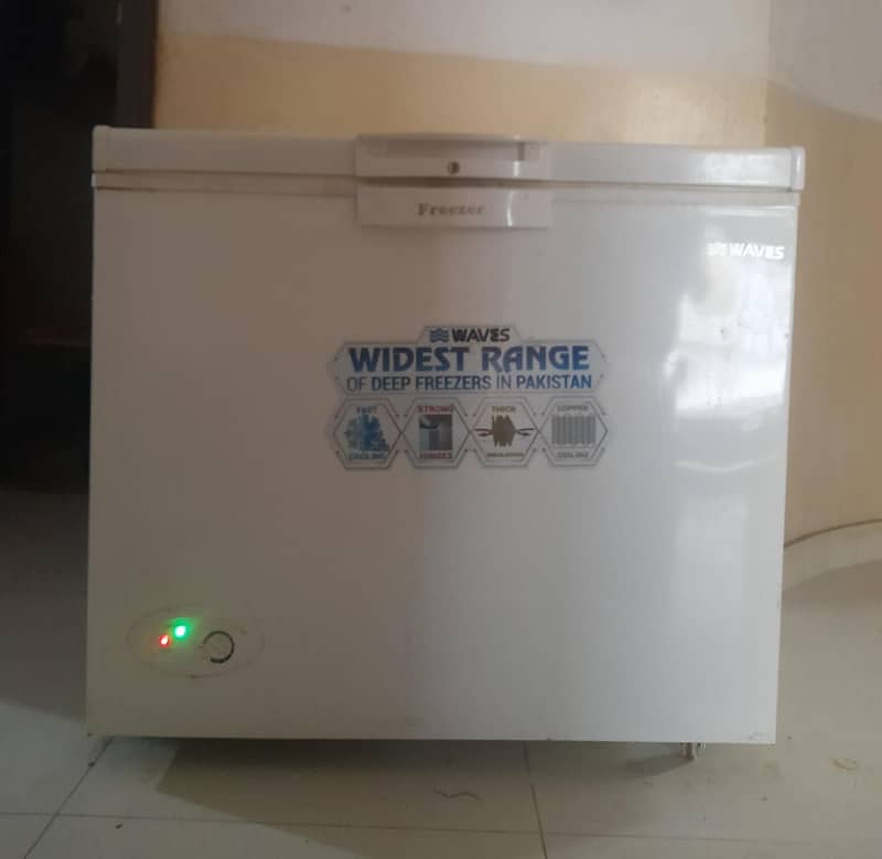 waves deep freezer 0