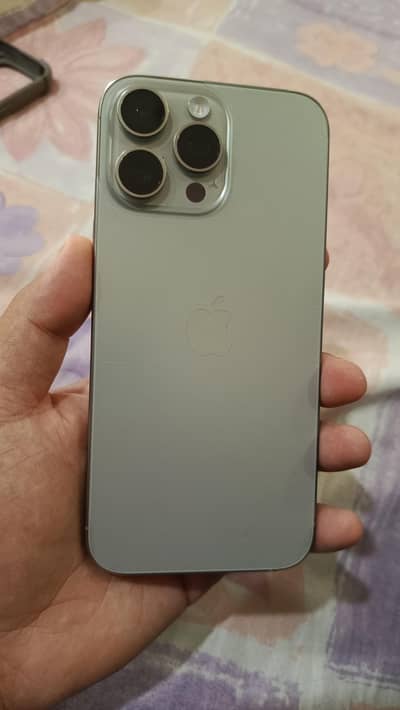 iphone 16 pro max JV New condition 10/10 Natural titanium