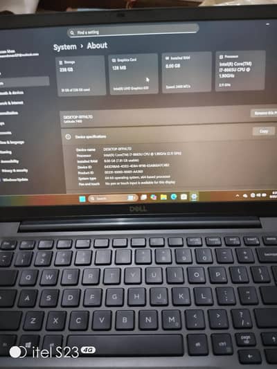 Dell latitude 7400 core i7 8th gen